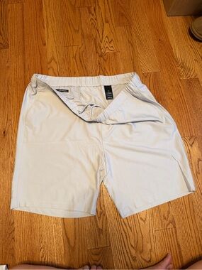 Orlebar Brown Men's Light Gray Athletic Shorts